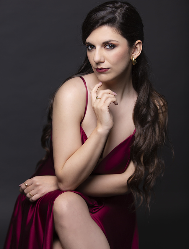 Chiara Maria Fioriani soprano italiano ritratto.