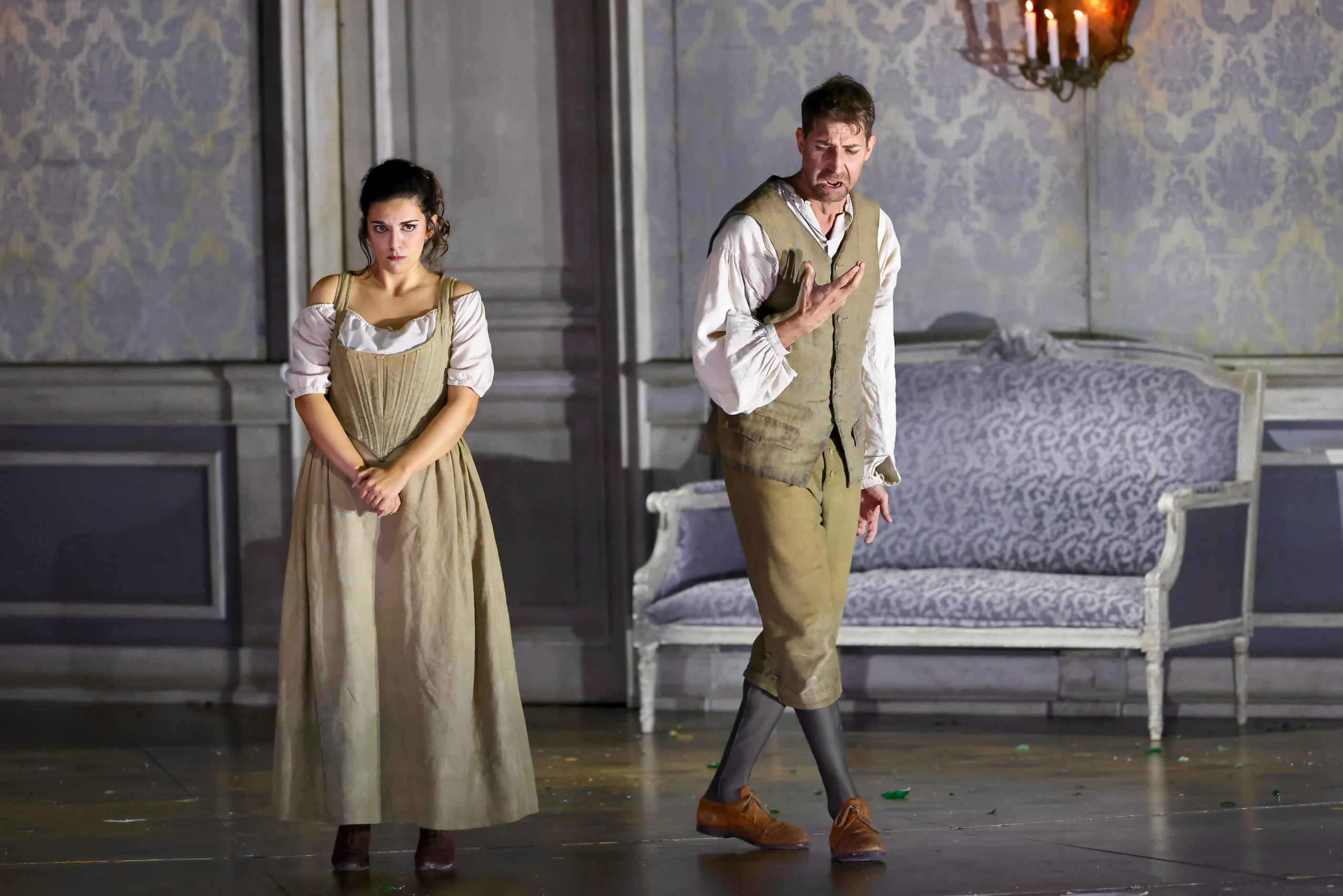 Chiara Maria Fiorani soprano, nel ruolo di Zerlina in Don Giovanni al Teatro Carlo Felice di Genova anno 2025.