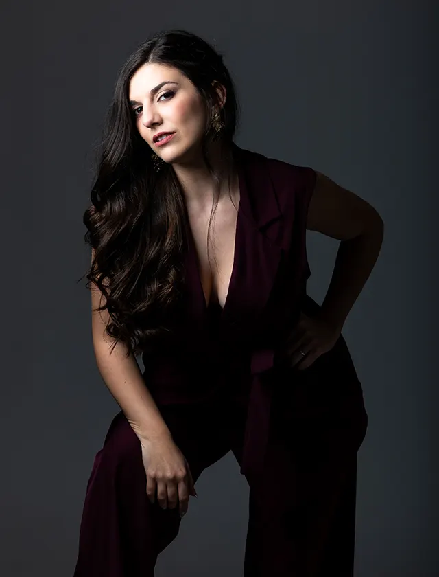 Chiara Maria Fioriani soprano italiano ritratto.